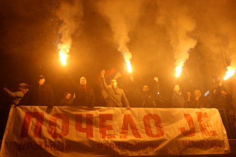 В Сербии шестой раз протестовали против политики Вучича