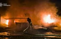 Унаслідок російської атаки на Київщині пошкоджені приватні будинки