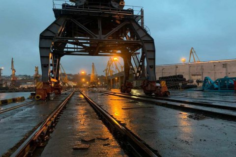 Одесский порт увеличивает фронты выгрузки вагонов на Платоновском молу