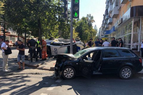 По факту ДТП с 5 пострадавшими с участием машины полиции в Сумах открыто уголовное дело