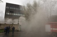 В Херсоне загорелась городская типография (обновлено)