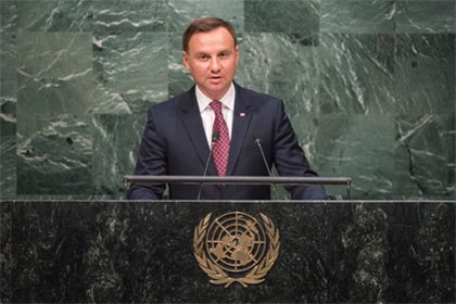 Дуда потребовал ограничить право вето в Совбезе ООН