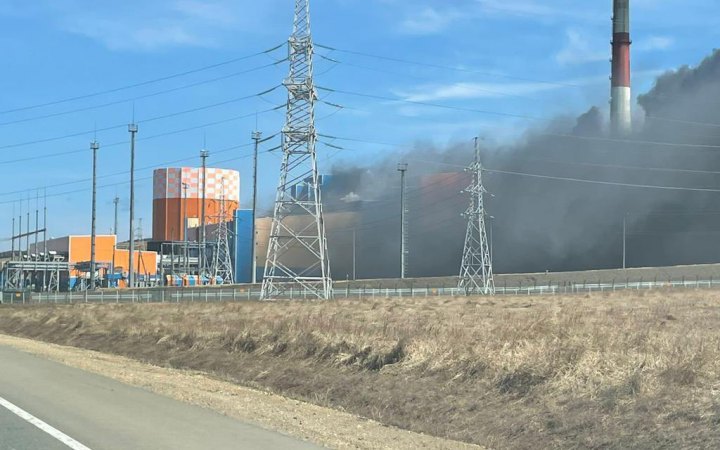 На Сахалине горит ГРЭС-2