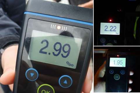 В Киеве поймали более 10 тыс. пьяных за рулем с начала года