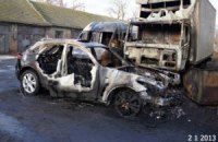 ​В Одесской области подожгли автомобиль "свободовца" 