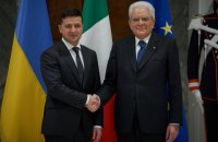 Зеленский обсудил с президентом Италии интеграцию Украины в НАТО и ЕС