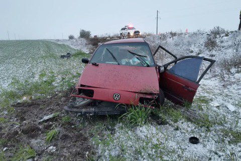 В Запорожской области трое наблюдателей “Опоры” попали в ДТП