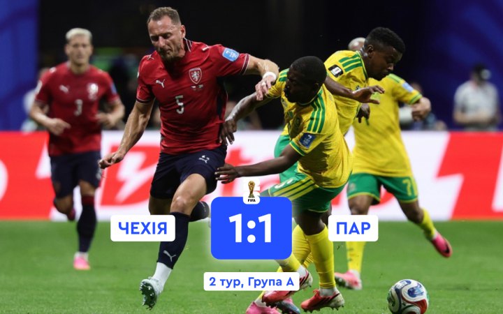 ПАР врятувала нічию з Чехією на ЧС-2026