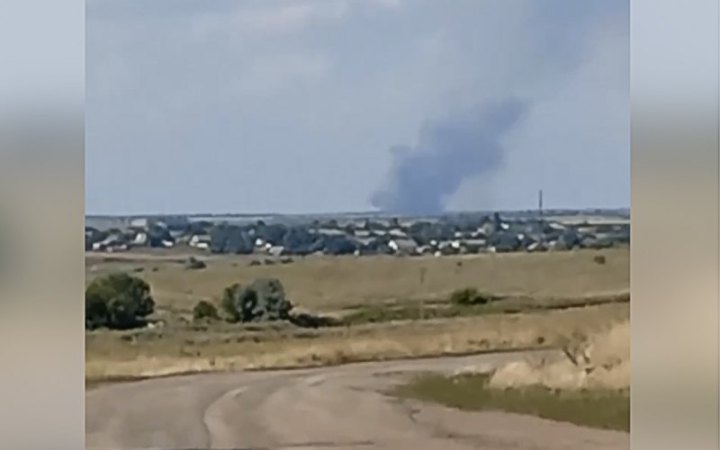У Токмаку Запорізької області міг здетонувати склад з боєприпасами росіян