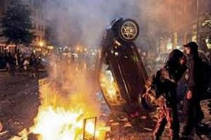 В Берлине возобновились поджоги автомобилей