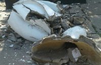 В оккупированной Макеевке повалили памятник Ленину
