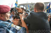 В "Ударе" заявили, что столкновения под Киевсоветом спровоцировала милиция