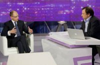 Яценюк призвал оппозицию не идти на выборы, если не выпустят Тимошенко