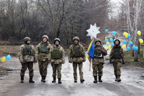 Рождество прошло почти без обстрелов (обновлено)