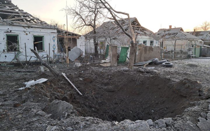 Російська армія обстріляла Берислав на Херсонщині