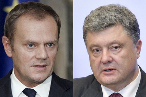 Порошенко попросив Туска про місію ОБСЄ в Криму