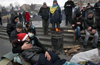 ГАИ препятствует въезду грузовиков в центр Киева, - оппозиция