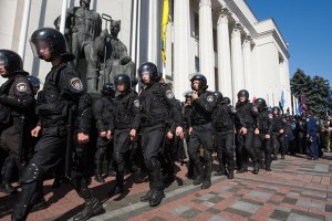 Милиция просит не устанавливать палатки под Радой
