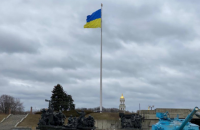У Києві оновили головний прапор України, -  Кличко