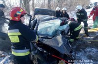 На трассе возле Ровно из-за столкновения Porsche Cayenne и Daewoo Sens погибли три человека