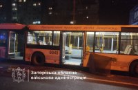Росіяни атакували муніципальний автобус в Запоріжжі