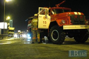 В Донецкой области горела во время уроков школа