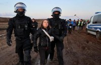 У Німеччині затримали активістку Грету Тунберг, яка протестувала проти розширення вугільного кар'єру