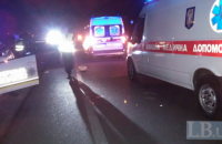В Киеве возле Дарницкого моста под колеса попал пешеход-нарушитель