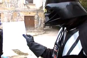 В одесской мэрии побывал Дарт Вейдер