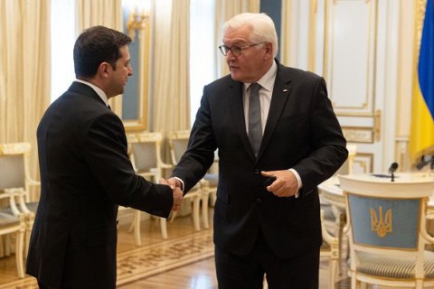 Зеленський зустрівся зі Штайнмаєром і подякував за підтримку України 