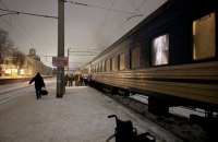 Поїзд, що був обстріляний росіянами на Харківщині, відновив рух
