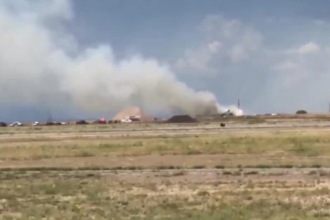 В американском аэропорту Розуэлл при взрыве пострадали 12 пожарных