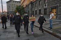 В Москве журналисты вышли на пикеты против признания СМИ иноагентами, есть задержанные
