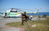 Прикордонники разом з МВС провели тренування у Чорному морі