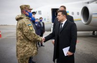 Зеленський на Хортиці присвоїв почесні найменування військовим частинам ЗСУ