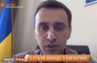 Минздрав: Украина может "перепрыгнуть" через некоторые этапы выхода из карантина