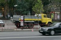Власть согнала под Печерский суд тяжелую технику, - БЮТ