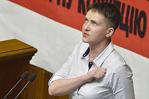 Савченко оголосила голодування