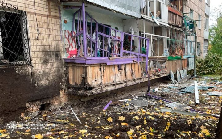 Упродовж дня росіяни атакували чотири райони Дніпропетровщини