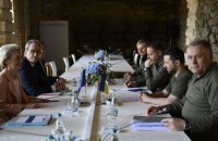 Володимир Зеленський зустрівся з Урсулою фон дер Ляєн