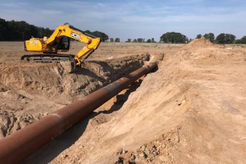 Газопровод около Чабанов восстановлен для транспортировки газа