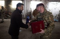 Зеленський відвідав командний пункт захисників Куп'янська