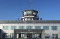 Житомирський аеропорт почав приймати міжнародні рейси