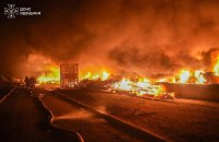 Головне за ніч та ранок вівторка, 29 вересня: ракети та дрони на Київ, атаки на Одещину, понад 210 боїв