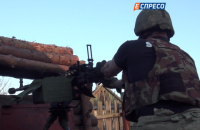 Появилось видео перестрелки в Марьинке