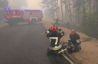 Пожежі в Луганській області поширилися на хвойні лісові квартали