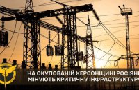 Окупанти мінують об’єкти критичної інфраструктури на окупованій Херсонщині, – ГУР Міноборони