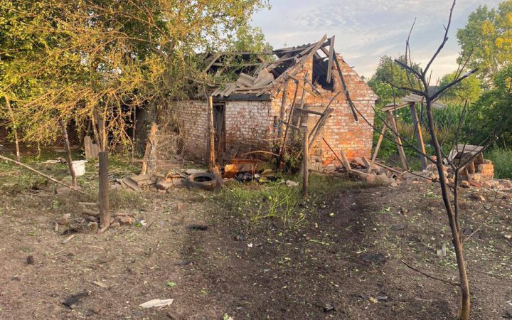 На Полтавщині уламки російських дронів пошкодили чотири будинки
