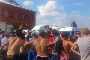 В российском городе начались античеченские беспорядки 