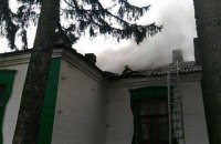 У Вінницькій області горіла сільська школа